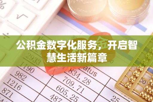 枋寮公积金数字化服务，开启智慧生活新篇章